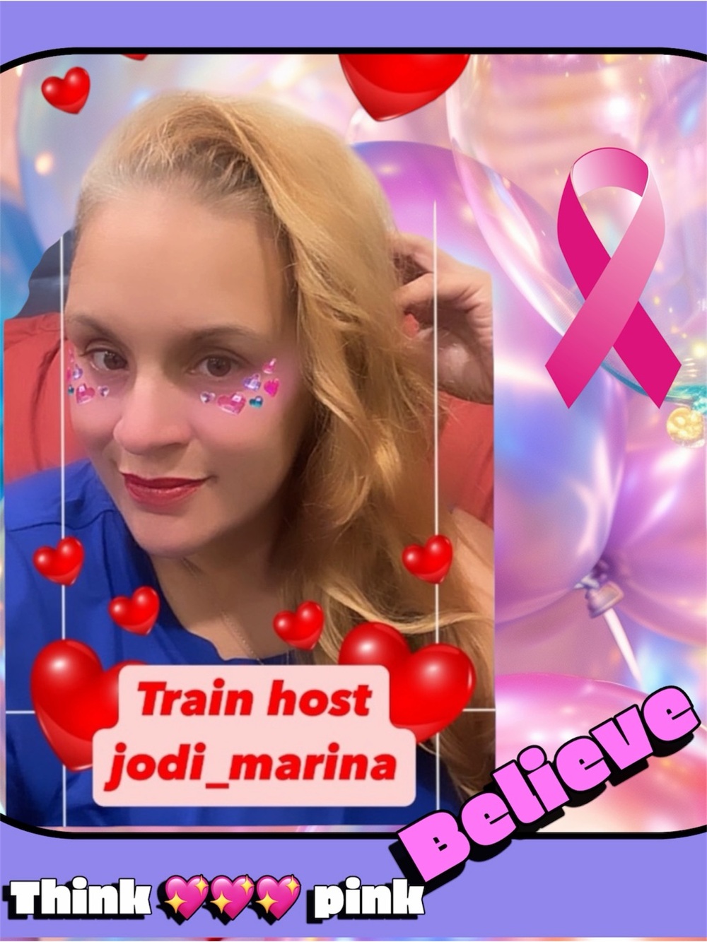 PASS THE MIC: next 10/10
🎤😆 CLOSET TRAIN : theme Think Pink - Save the tatas ! - Picture 4 of 8
